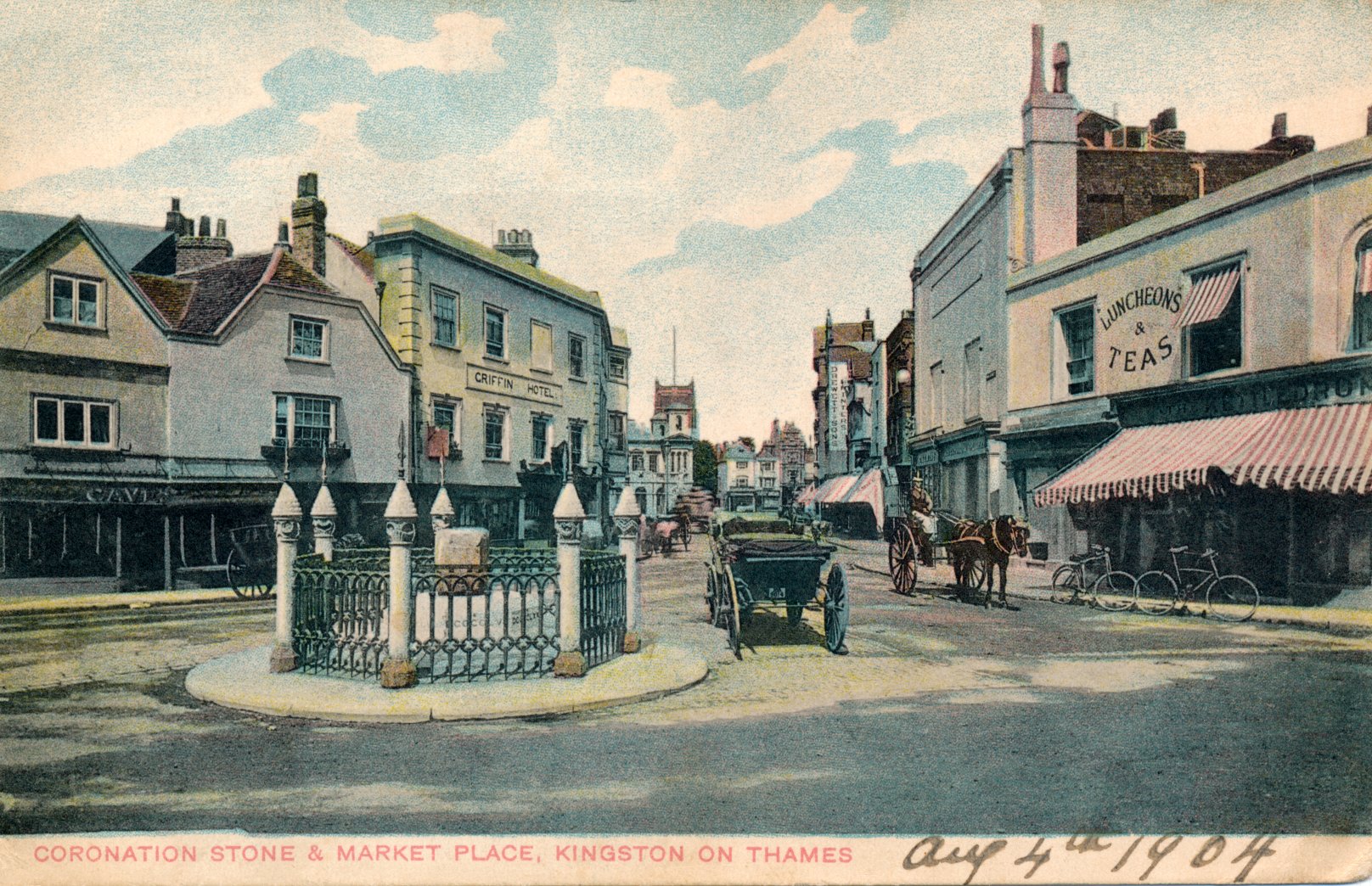 Kingston Market,hotels and inns Griffin,street-townscape